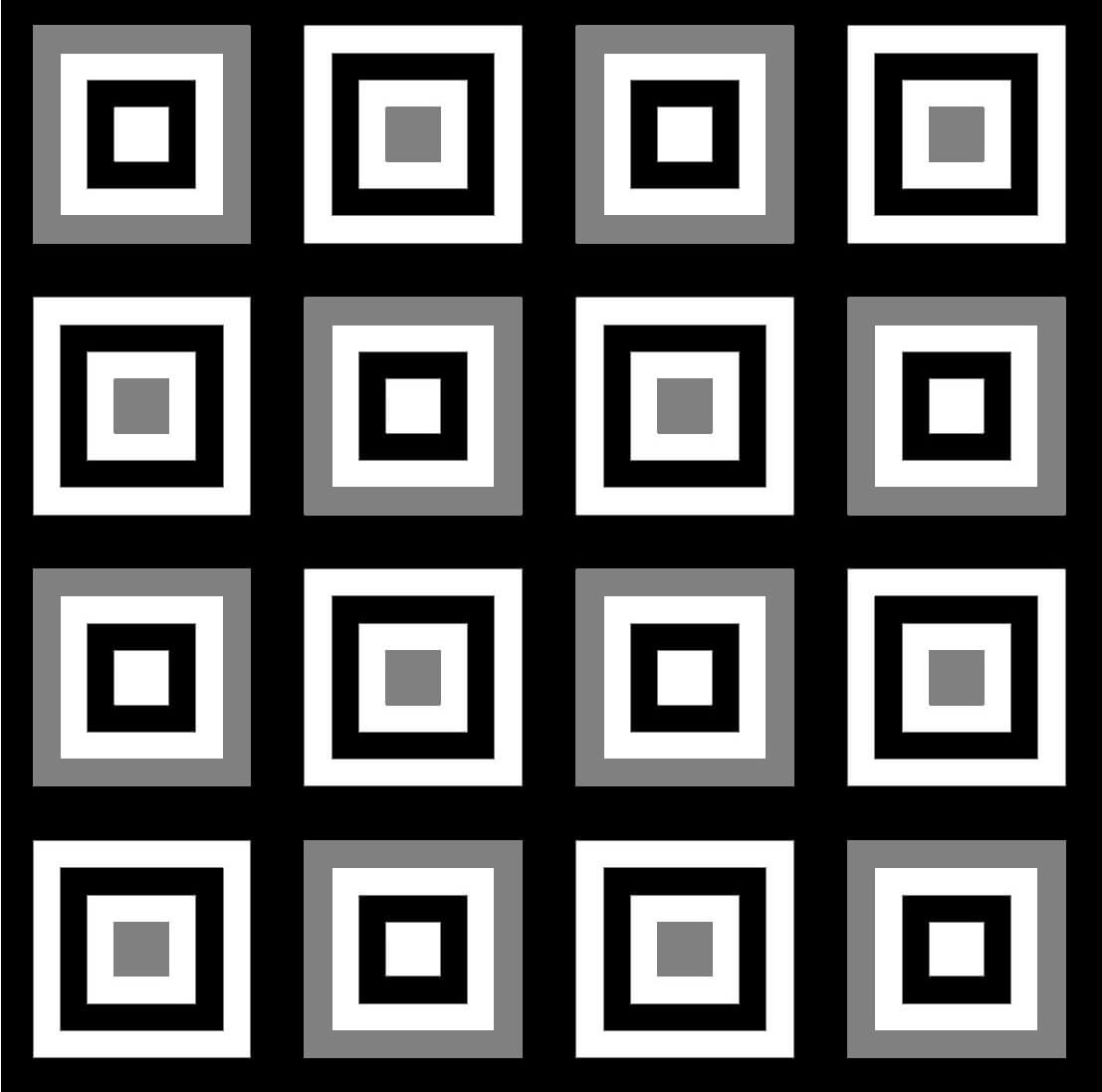 De stilte van structuur, zwarte orde