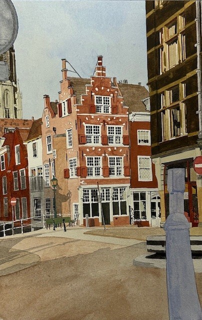 Stilte in de binnenstad