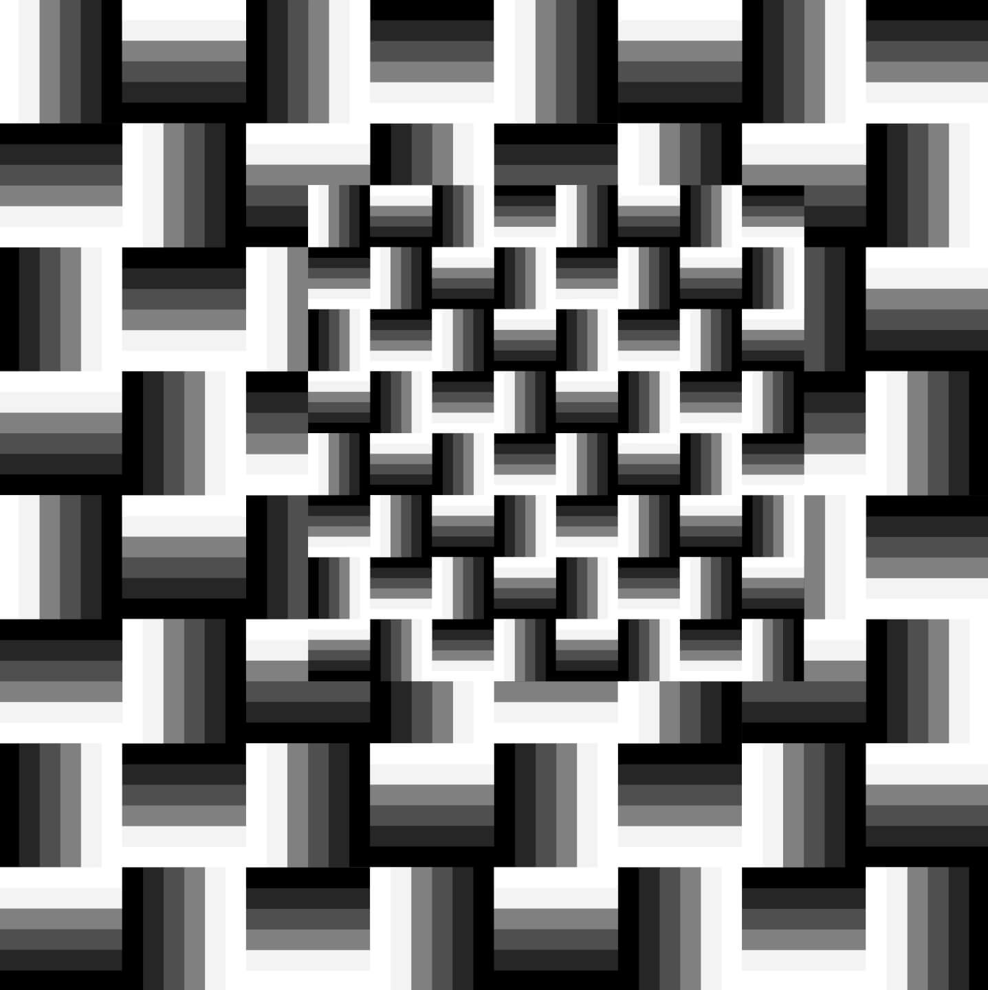 Weefsel van licht en schaduw