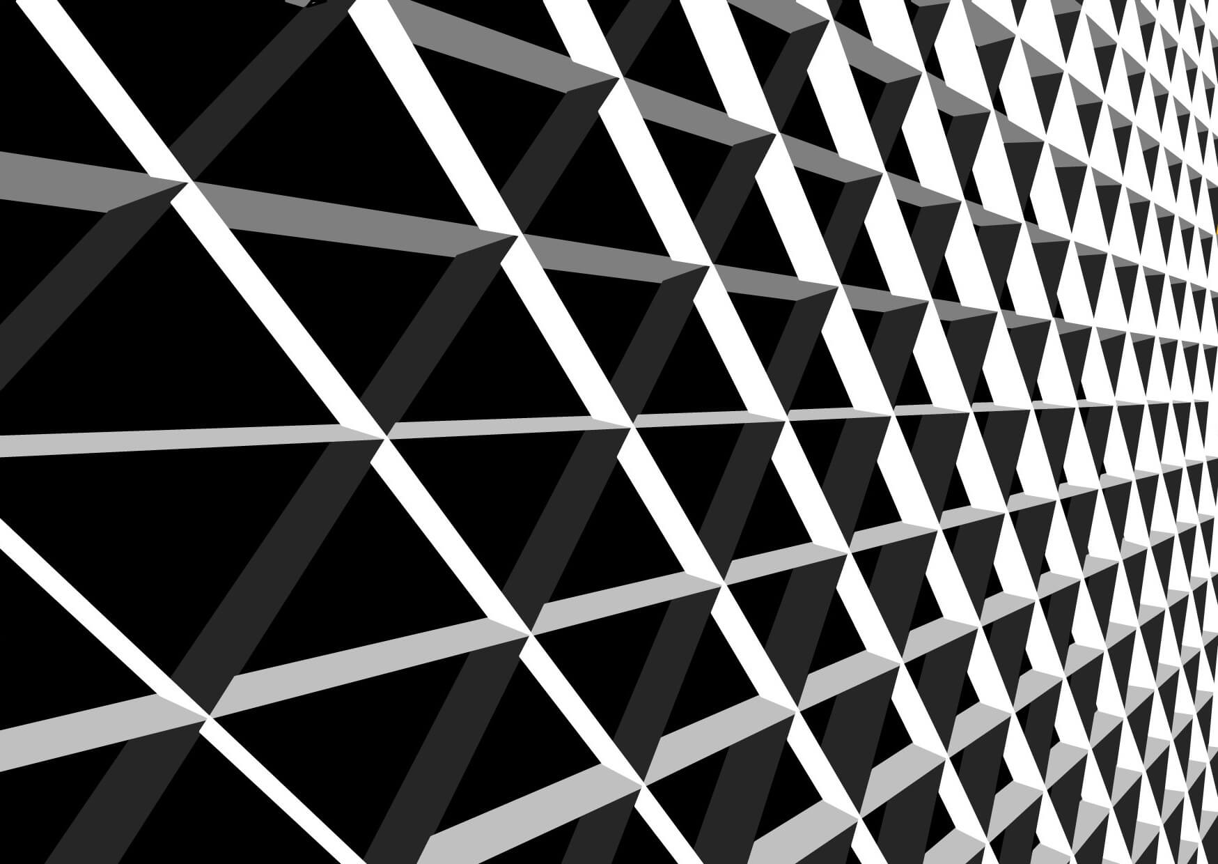 Infinite triangular grid